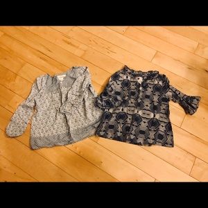 Girls long sleeve blouses